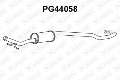  PG44058 VENEPORTE Предглушитель выхлопных газов