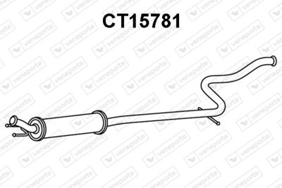  CT15781 VENEPORTE Предглушитель выхлопных газов