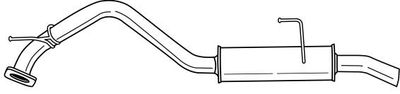  41624 SIGAM Глушитель выхлопных газов конечный
