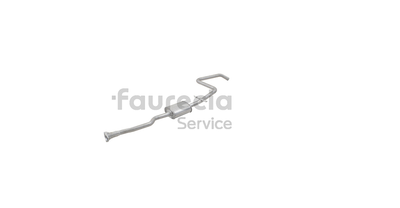  FS30017 Faurecia Средний глушитель выхлопных газов