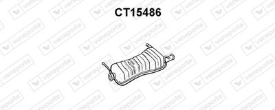  CT15486 VENEPORTE Глушитель выхлопных газов конечный