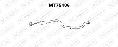  MT75406 VENEPORTE Предглушитель выхлопных газов