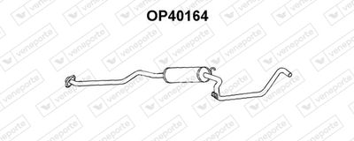  OP40164 VENEPORTE Предглушитель выхлопных газов