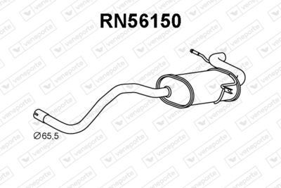  RN56150 VENEPORTE Глушитель выхлопных газов конечный