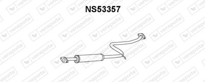  NS53357 VENEPORTE Предглушитель выхлопных газов