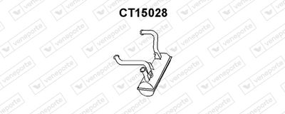  CT15028 VENEPORTE Предглушитель выхлопных газов