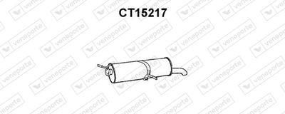  CT15217 VENEPORTE Глушитель выхлопных газов конечный