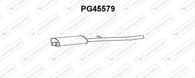  PG45579 VENEPORTE Предглушитель выхлопных газов