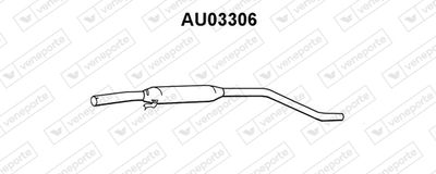  AU03306 VENEPORTE Предглушитель выхлопных газов