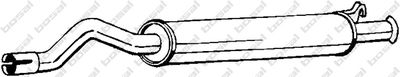  105159 KLOKKERHOLM Средний глушитель выхлопных газов
