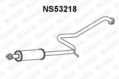  NS53218 VENEPORTE Предглушитель выхлопных газов