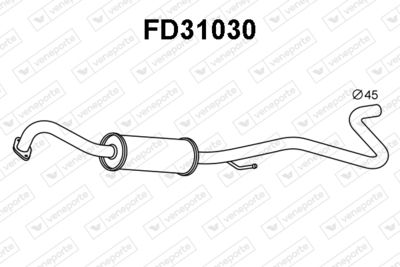  FD31030 VENEPORTE Предглушитель выхлопных газов