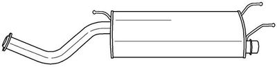  44446 SIGAM Средний глушитель выхлопных газов