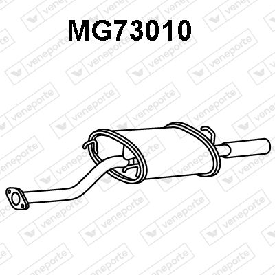  MG73010 VENEPORTE Глушитель выхлопных газов конечный