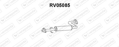  RV05085 VENEPORTE Предглушитель выхлопных газов