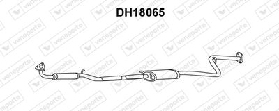  DH18065 VENEPORTE Предглушитель выхлопных газов