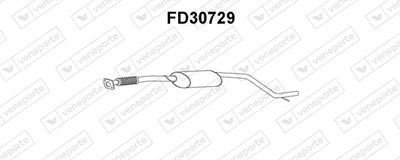  FD30729 VENEPORTE Предглушитель выхлопных газов