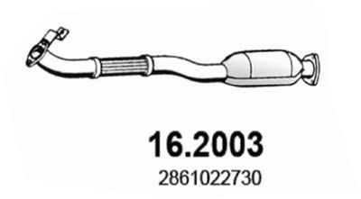  162003 ASSO Предглушитель выхлопных газов