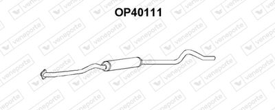  OP40111 VENEPORTE Предглушитель выхлопных газов