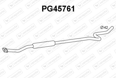  PG45761 VENEPORTE Предглушитель выхлопных газов