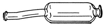  40315 SIGAM Предглушитель выхлопных газов