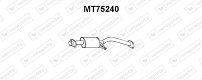  MT75240 VENEPORTE Предглушитель выхлопных газов