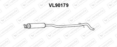  VL90179 VENEPORTE Предглушитель выхлопных газов