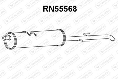  RN55568 VENEPORTE Глушитель выхлопных газов конечный