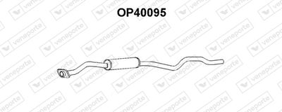  OP40095 VENEPORTE Предглушитель выхлопных газов