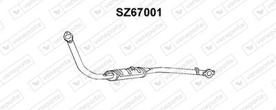  SZ67001 VENEPORTE Предглушитель выхлопных газов