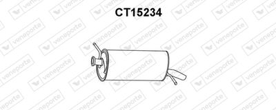  CT15234 VENEPORTE Глушитель выхлопных газов конечный