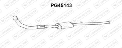  PG45143 VENEPORTE Предглушитель выхлопных газов