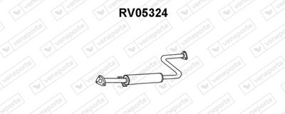  RV05324 VENEPORTE Предглушитель выхлопных газов