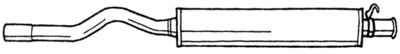  10409 SIGAM Средний глушитель выхлопных газов