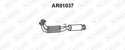  AR01037 VENEPORTE Предглушитель выхлопных газов