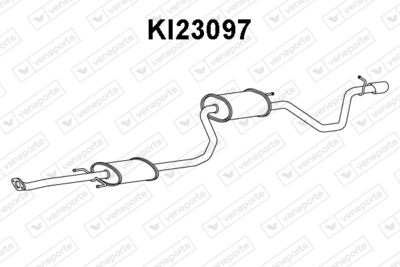  KI23097 VENEPORTE Предглушитель выхлопных газов