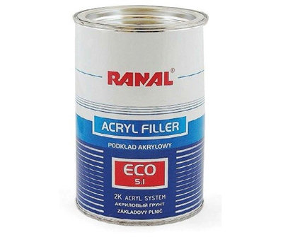  Грунт акриловый Ranal ECO 5+1 10651-2 красный 0.75+0.15л