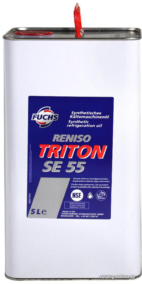  Масло компрессорное Fuchs Reniso Triton SE 55 601231414 5 л