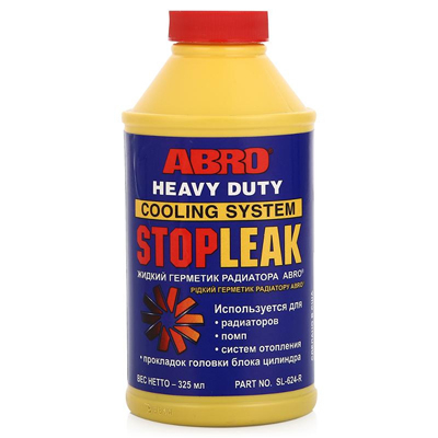  Герметик радиатора Abro SL624 Stop Leak 0.325 л