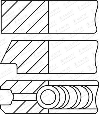  WG2191580 WILMINK GROUP Комплект поршневых колец