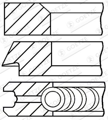  WG1187561 WILMINK GROUP Комплект поршневых колец