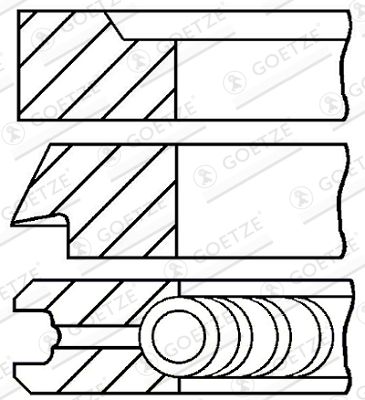  WG1187046 WILMINK GROUP Комплект поршневых колец