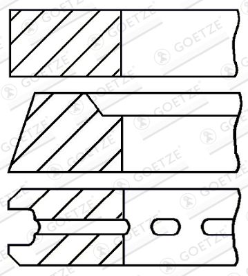  WG1187580 WILMINK GROUP Комплект поршневых колец