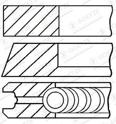  WG1187521 WILMINK GROUP Комплект поршневых колец