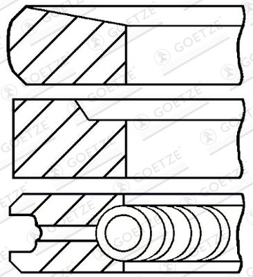  WG1187517 WILMINK GROUP Комплект поршневых колец