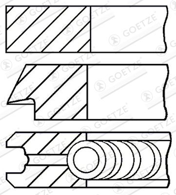  WG1096270 WILMINK GROUP Комплект поршневых колец