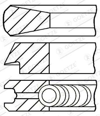  WG1736049 WILMINK GROUP Комплект поршневых колец