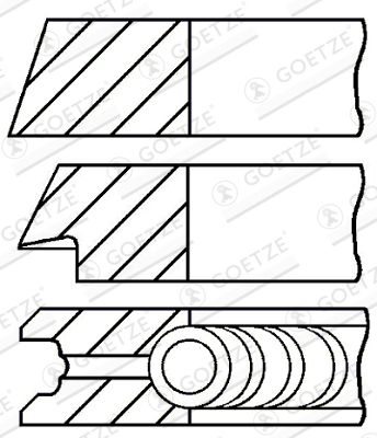  WG1150943 WILMINK GROUP Комплект поршневых колец