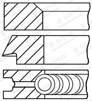  WG1187742 WILMINK GROUP Комплект поршневых колец