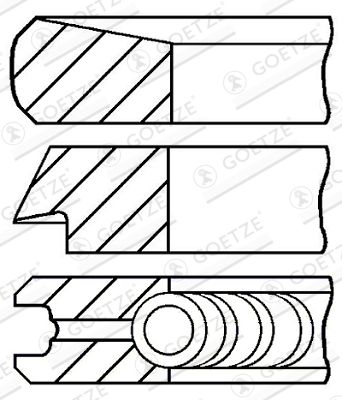  WG1186840 WILMINK GROUP Комплект поршневых колец